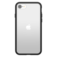 OtterBox React Series für Apple iPhone SE (2nd gen)/8/7, transparent/schwarz - Ohne Einzelhandlesverpackung