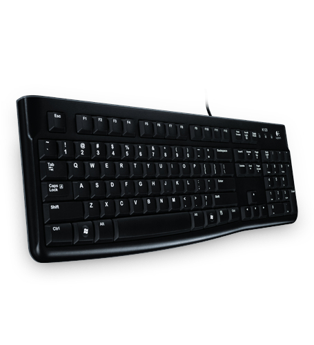 Logitech Keyboard K120 for Business Tastatur USB Ukrainisch Schwarz