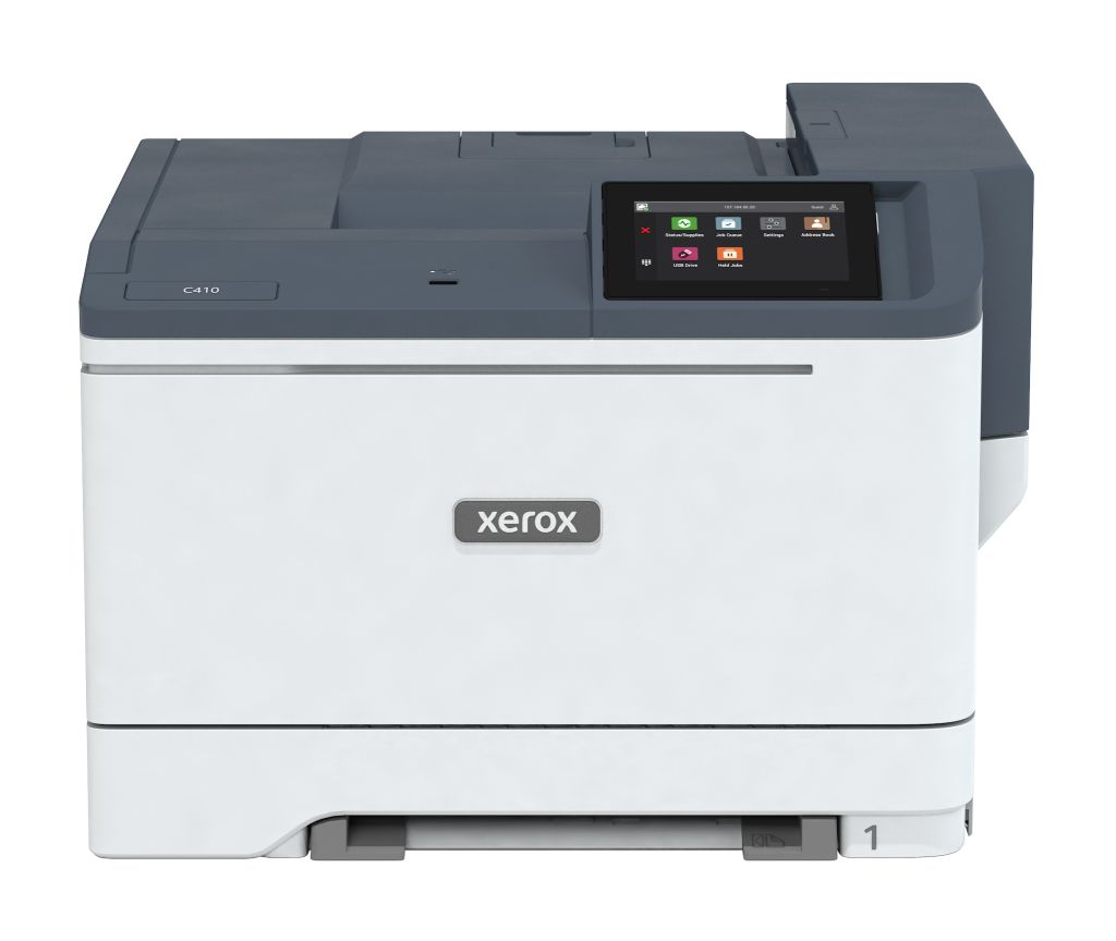 Xerox VersaLink C410 A4 40 S./Min. Duplexdrucker Auswahl PS3 PCL5e/6 2 Behälter Gesamt 251 Blatt