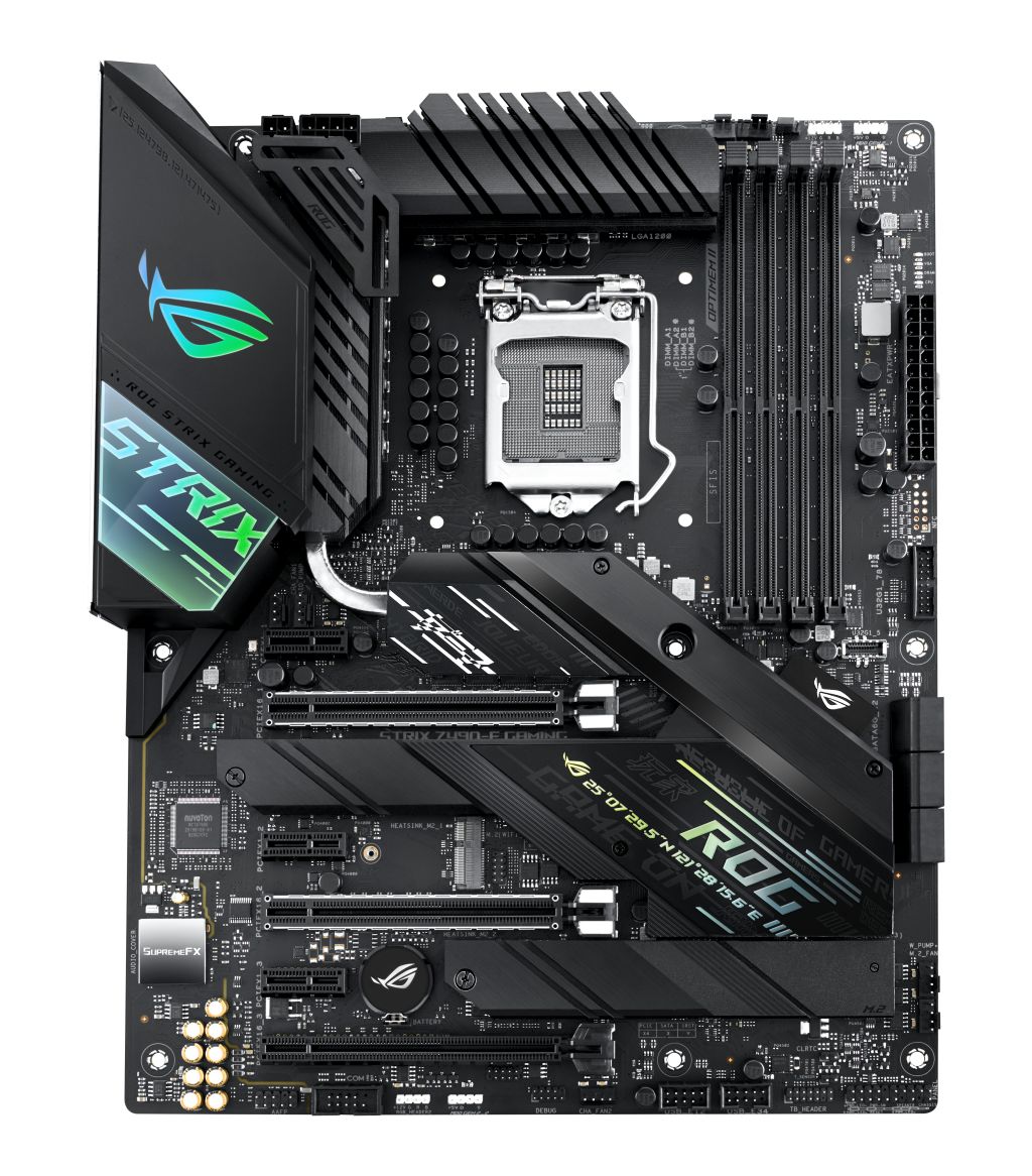 ASUS ROG STRIX Z490-F GAMING Intel Z490 LGA 1200 (Socket H5) ATX