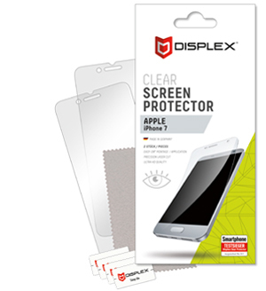 Displex PROTECTOR CLEAR, Apple, iPhone SE, Schlagfest, Kratzresistent, Schockresistent, Transparent, 1 Stück(e)
