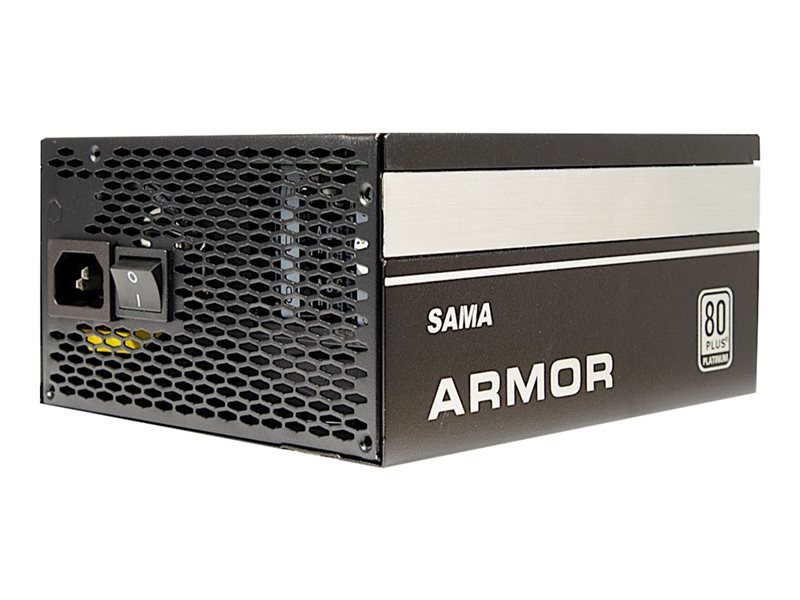INTER-TECH SAMA-FTX-1200-A Armor Netzteil 120mm Luefter akiv PFC 9xSATA 4x PCI-Express 6+2  1x 20+4p