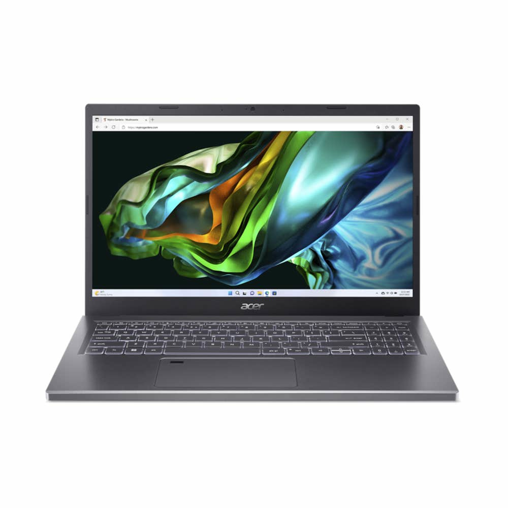 Acer Aspire 5 A515-48M Laptop 39,6 cm (15.6") Full HD AMD Ryzen™ 5 7530U 16 GB LPDDR4x-SDRAM 512 GB SSD Wi-Fi 6 (802.11ax) Windows 11 Home Grau
