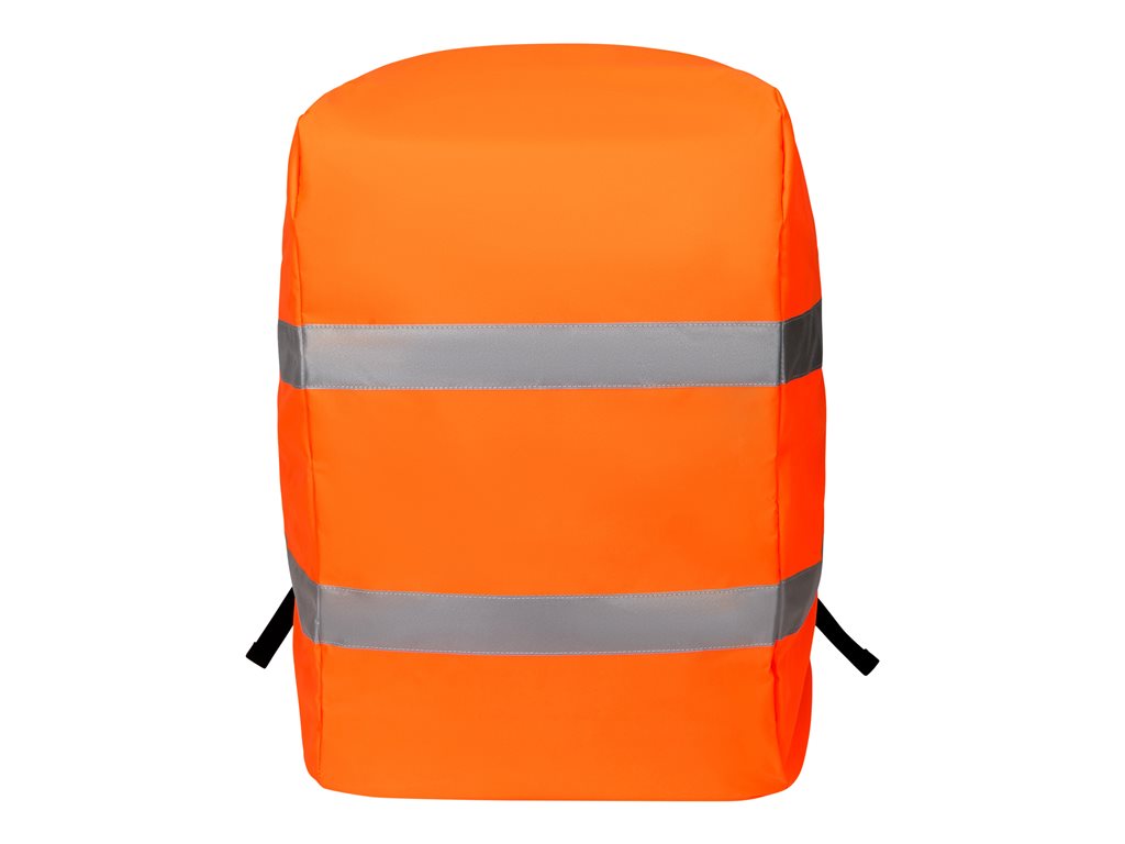 DICOTA Hi-Vis, Rucksack-Regenschutz, Orange, Polyester, Monochromatisch, 61 - 64, 65 l