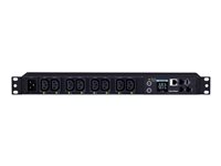 CYBERPOWER Switched MBO PDU81005 230V/20A 1U 8x IEC-320 Outlets MBO Power Management Networkport PowerPanel Center Software