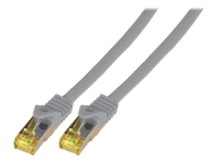 EFB Patchkabel Cat6a S/FTP LSZH mit Cat7 Rohkabel 20m GRUEN 10 Gigabit Ethernet 600MHz 4x2xAWG26/7 Flammwidrig Raucharm