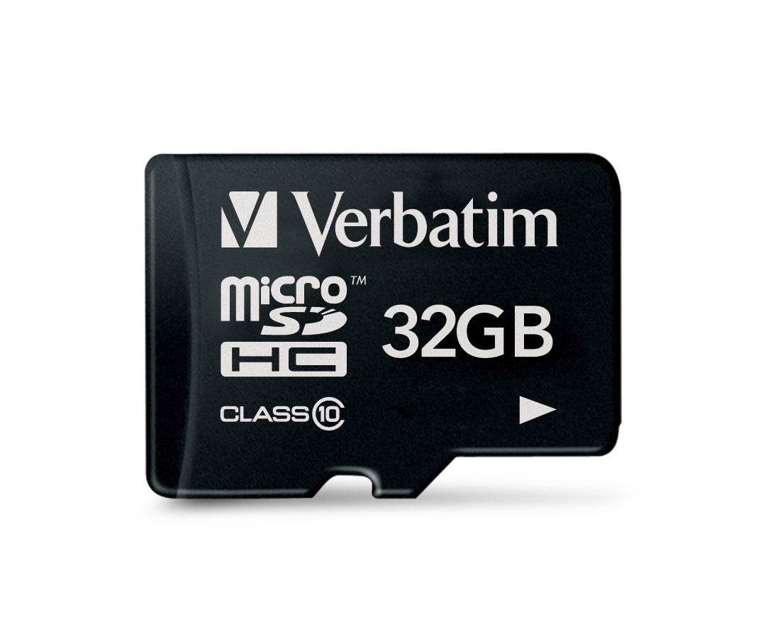 Verbatim Premium, 32 GB, MicroSDHC, Klasse 10, 10 MB/s, 10 MB/s, Schwarz                            
