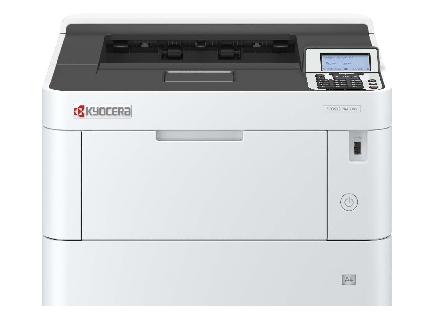 KYOCERA ECOSYS PA4500x Mono Laser Printer A4 45ppm