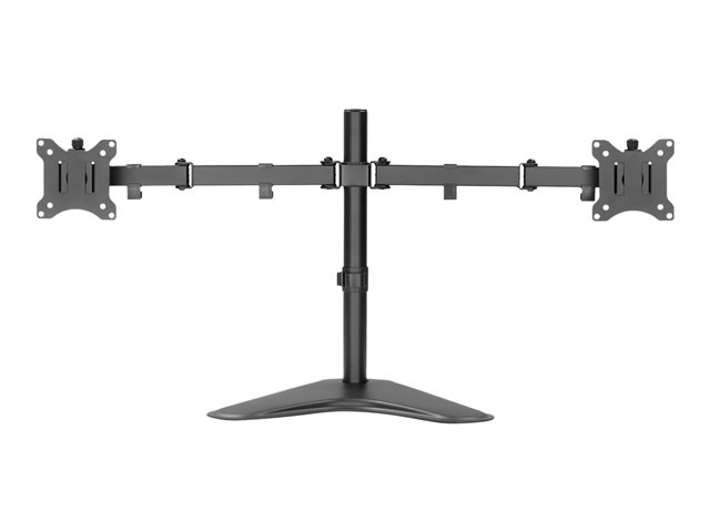 Digitus Universal Dual Monitor Ständer, Freistehend, 8 kg, 38,1 cm (15IN), 81,3 cm (32IN), 100 x 100 mm, Schwarz