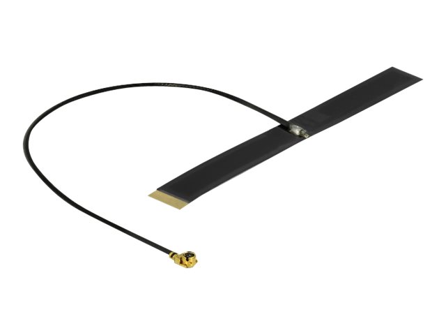 DELOCK LPWAN Antenne MHF I Stecker -0,38dBi 1.13 15cm FPC intern Klebemontage