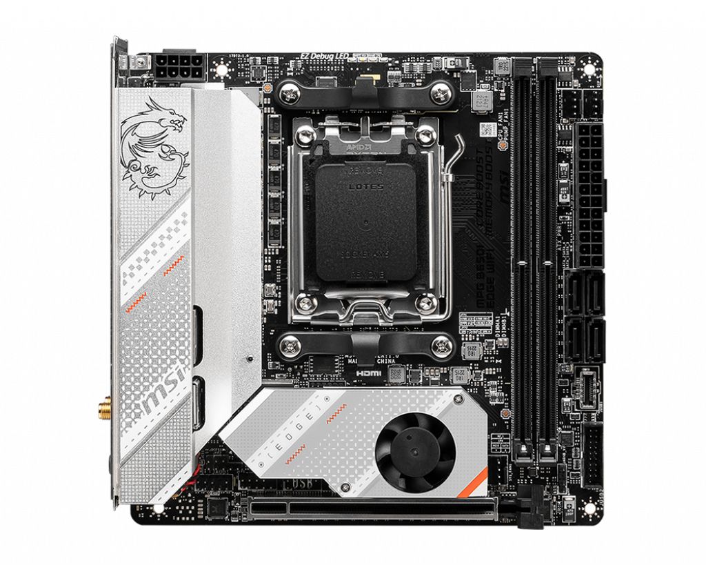 MSI MPG B650I EDGE WIFI Motherboard AMD B650 Buchse AM5 mini ATX