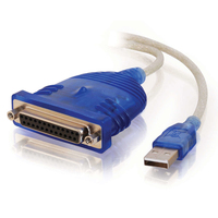 C2G USB 1284 DB25 Parallel Printer Adapter Schnittstellenkarte/Adapter