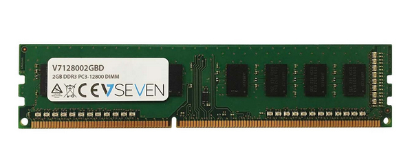 V7 2GB DDR3 PC3-12800 - 1600mhz DIMM Desktop Arbeitsspeicher Modul - V7128002GBD