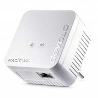 Devolo Magic 1 WiFi mini, 1200 Mbit/s, IEEE 802.11b, IEEE 802.11g, IEEE 802.11n, Typ C, Schnelles Ethernet, 10,100,1200 Mbit/s, 10BASE-T, 100BASE-TX, 1000BASE-T                                                                                               