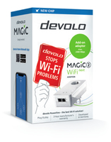 Devolo Magic 2 Wifi next Single, 1200 Mbit/s, Typ F, Gigabit Ethernet, 1000 Mbit/s, Multi User MIMO, Weiß                                                                                                                                                      