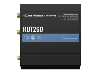 Teltonika RUT260 4G LTE Cat 6 Industry Router                                                                                                                                                                                                                  