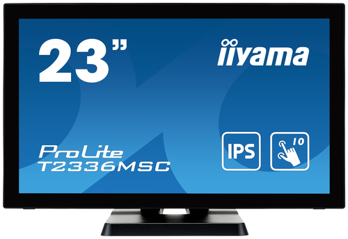 iiyama ProLite T2336MSC-B3 LED display 58,4 cm (23") 1920 x 1080 Pixel Full HD Touchscreen Schwarz