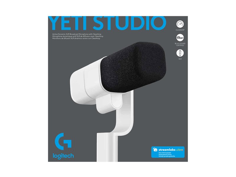 LOGITECH G Yeti Studio Microphone white