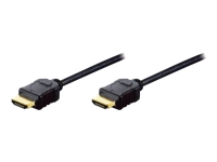 ASSMANN HDMI 2.0 Anschlusskabel 2xHDMI Typ A Stecker HDMI High-Speed mit Ethernet 3m bulk 4K Ultra H