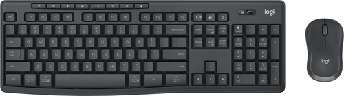 Logitech MK370 Combo for Business Tastatur Maus enthalten RF Wireless + Bluetooth QWERTY Italienisch Graphit