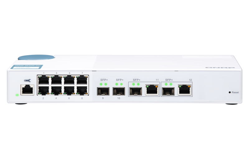 QNAP QSW-M408-2C Netzwerk-Switch Managed L2 10G Ethernet (100/1000/10000) Weiß
