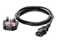 LANCOM Power Cord UK IEC power cable UK connector for LANCOM switches Unified Firewalls 190x series ISG1000/4000/5000/8000 WLC-1000