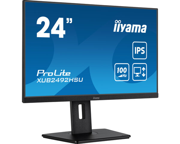 iiyama XUB2492HSU-B6 Computerbildschirm 60,5 cm (23.8") 1920 x 1080 Pixel Full HD LED Schwarz