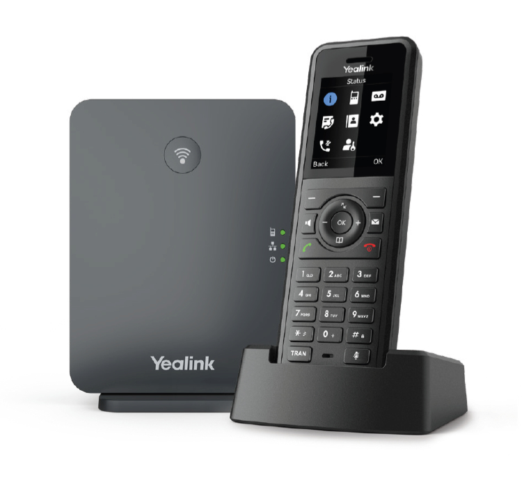 Yealink W77P IP-Telefon Schwarz TFT