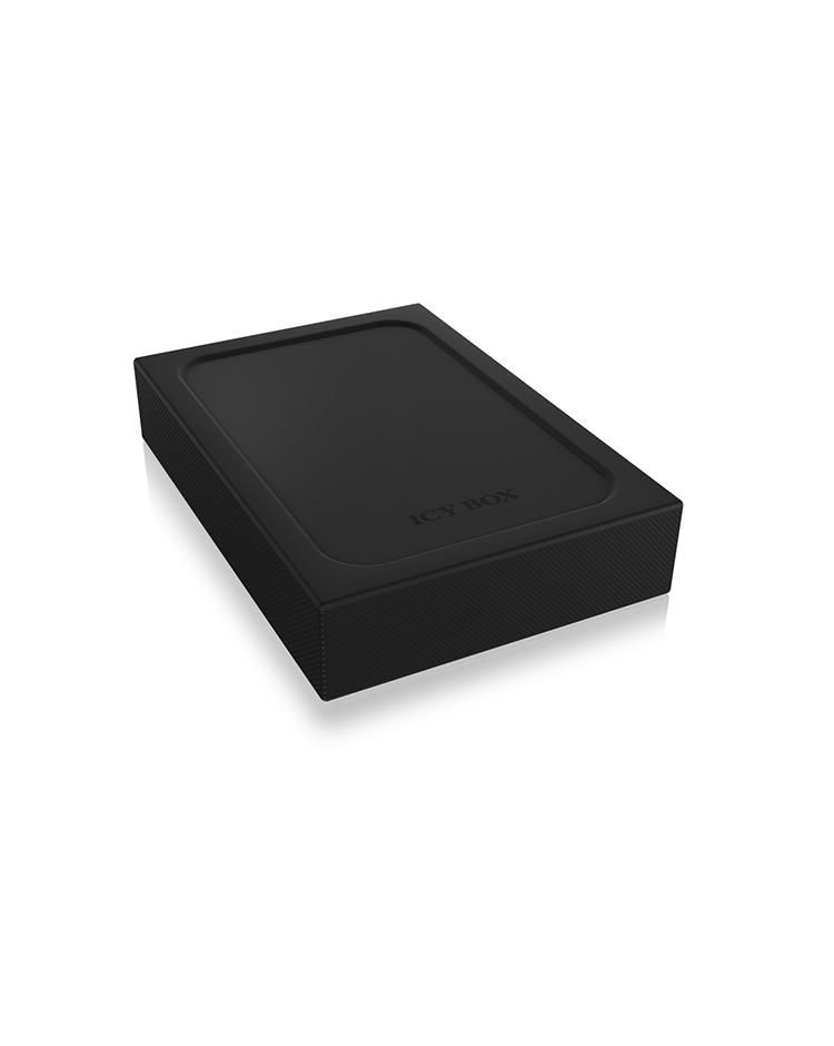 ICY BOX IB-256WP HDD / SSD-Gehäuse Schwarz 2.5 Zoll