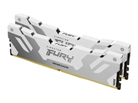 Kingston Technology FURY 32GB 8000MT/s DDR5 CL38 DIMM (2er-Kit) Renegade White XMP, 32 GB, 2 x 16 GB, DDR5, 288-pin DIMM