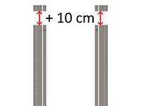 KROMEDIA Pylonenverlängerung um 10 cm pro Pylonensatz