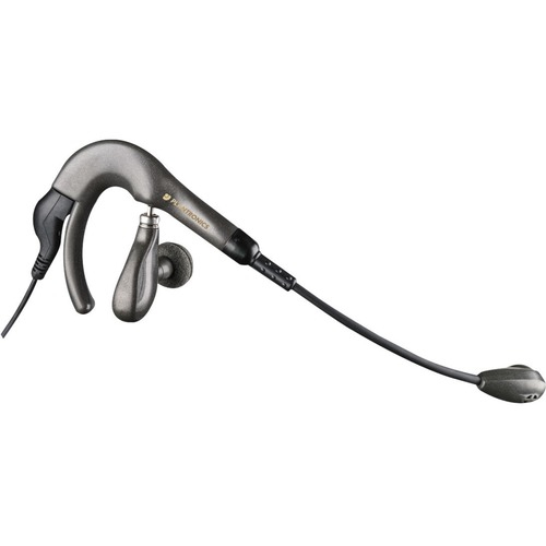 POLY H81N-CD Kopfhörer Kabelgebunden Ohrbügel, im Ohr Büro/Callcenter Schwarz