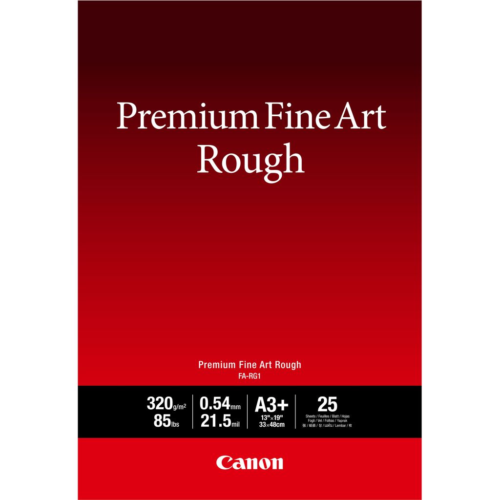 Canon FA-RG1 Premium Fine Art Smooth Paper, A3+, 25 Blatt