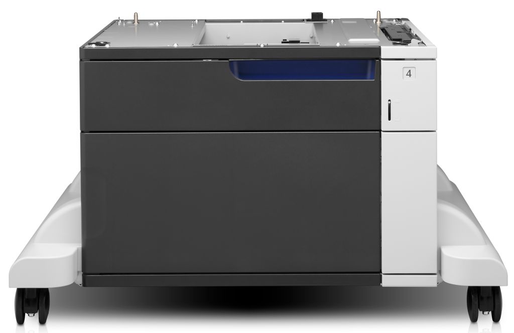 HP LaserJet 1x500-sheet Papiereinzug und Ständer