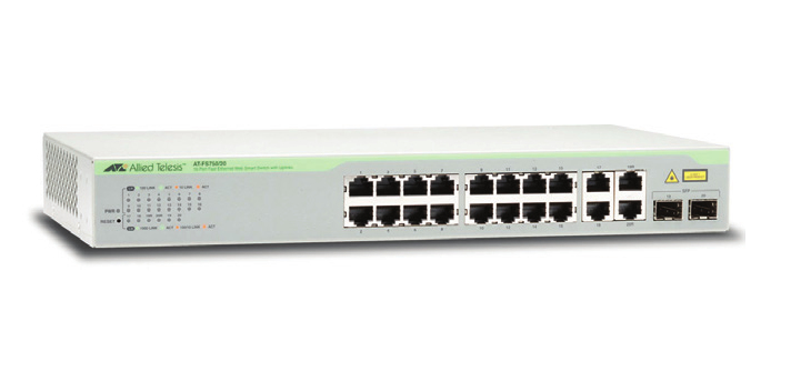 Allied Telesis AT-FS750/20-50 Managed Fast Ethernet (10/100) 1U Grau