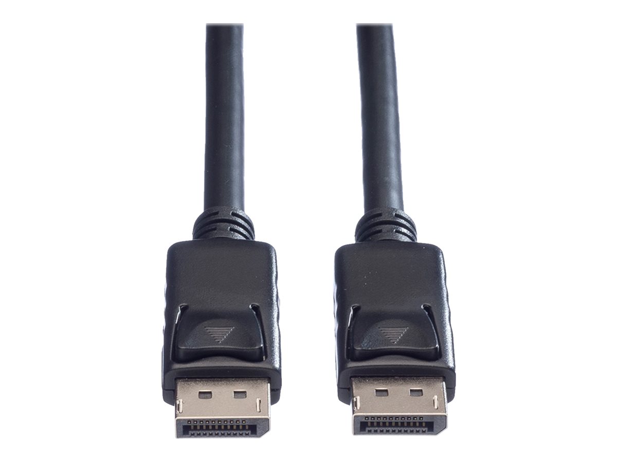 ROLINE DisplayPort Kabel DP-DP v1.2 ST - ST TPE schwarz 2m