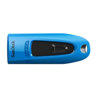 SanDisk Ultra 32GB USB 3.0, 32 GB, USB Typ-A, 3.2 Gen 1 (3.1 Gen 1), 100 MB/s, Dia, Blau            