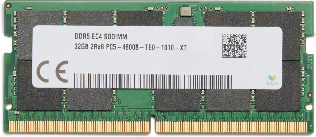 HP 32GB 1x32GB DDR5 4800 SODIMM ECC Mem