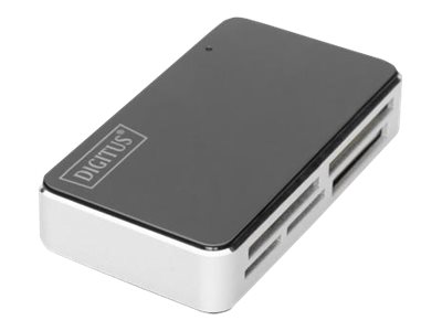 DIGITUS Card Reader USB 2.0 All-in-One supports T-Flash incl. USB A/M to mini USB cable