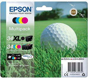 Epson Golf ball T3479 Druckerpatrone 1 Stück(e) Original Schwarz, Cyan, Magenta, Gelb