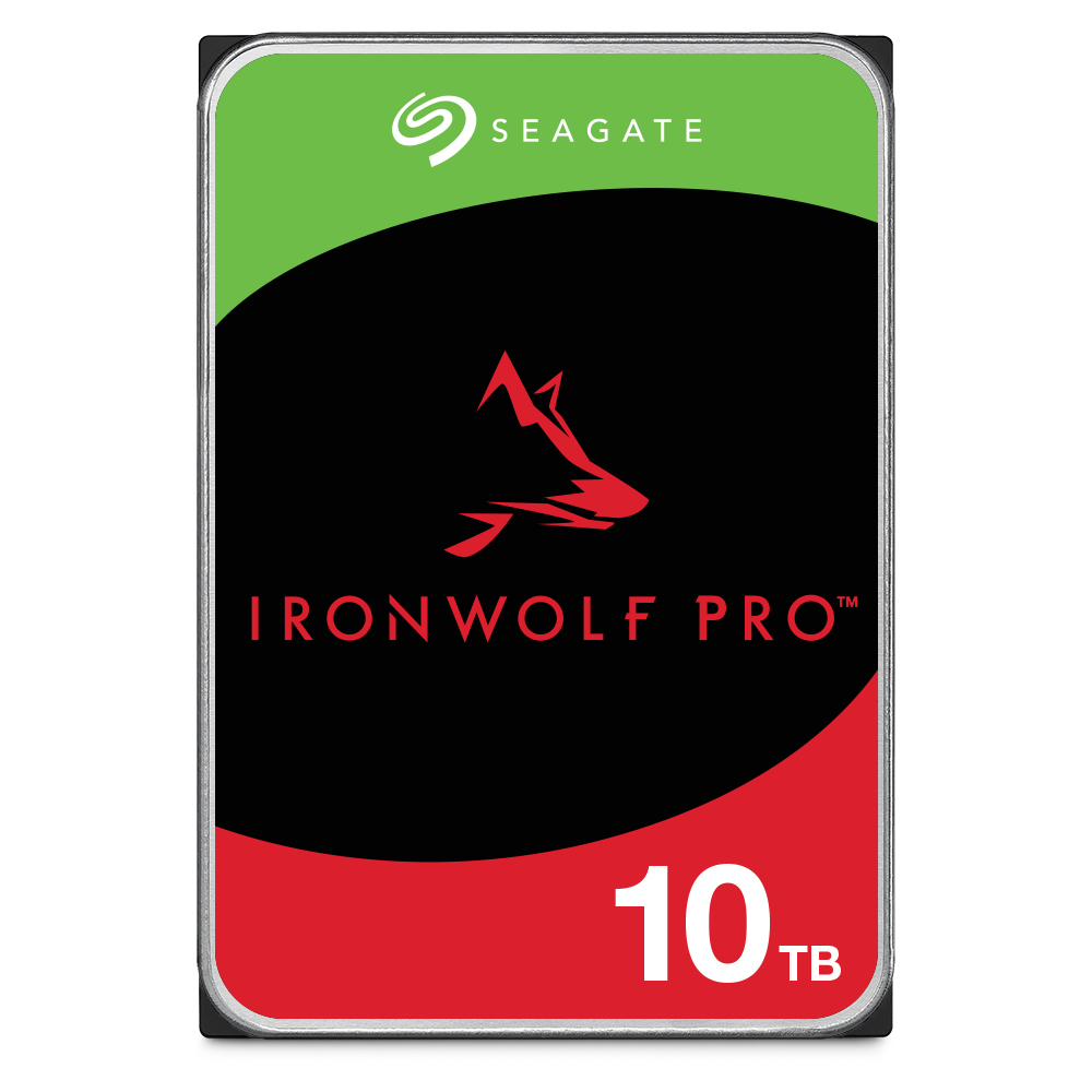 Seagate IronWolf Pro ST10000NT001 4 PACK Interne Festplatte 3.5" 10 TB Serial ATA III