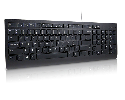 Lenovo Essential Tastatur USB QWERTY US Englisch Schwarz