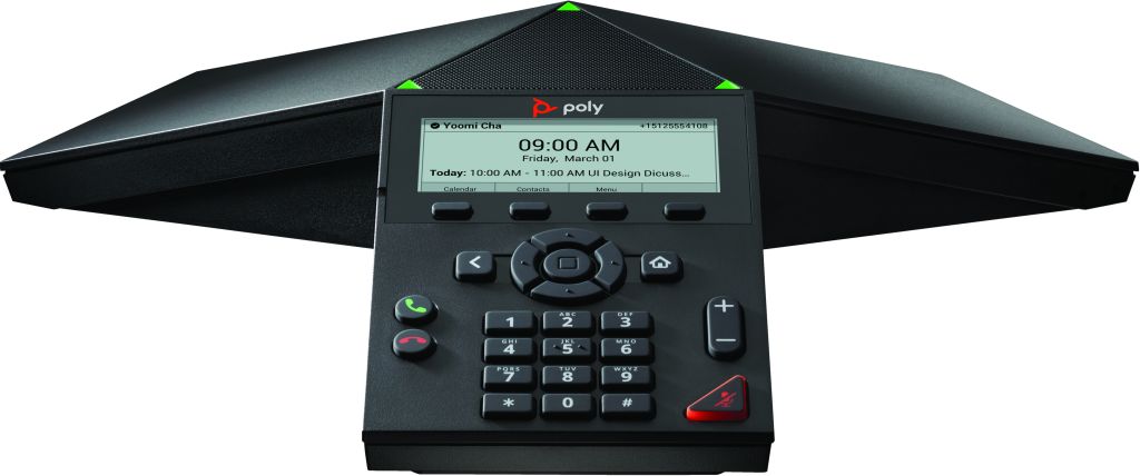 POLY Trio 8300 IP-Konferenztelefon und PoE-fähig GSA/TAA