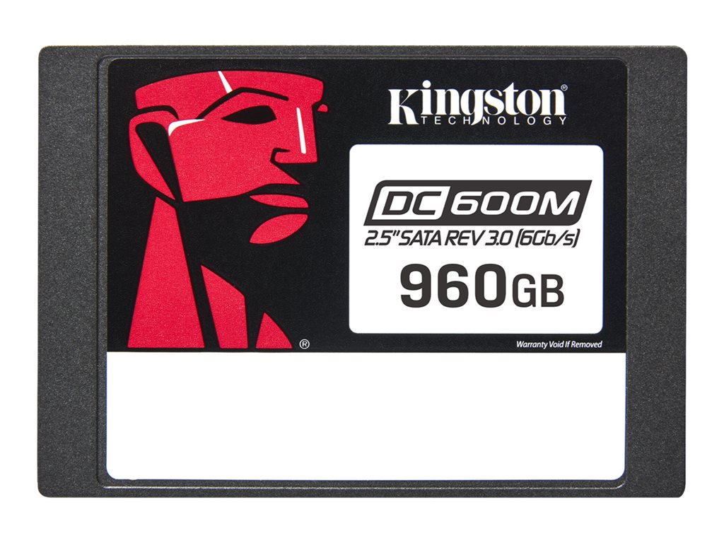 Kingston Technology 960G DC600M (gemischte Nutzung) 2,5" Enterprise SATA SSD