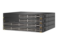 Aruba 6300F 24-port 1GbE Class 4 PoE & 4-port SFP56, Managed, L3, Gigabit Ethernet (10/100/1000), Power over Ethernet (PoE), Rack-Einbau, 1U