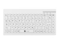 GETT GCQ Cleantype Easy Protect Compact silicone keyboard IP68 waterproof desinfectable 88 keys USB 