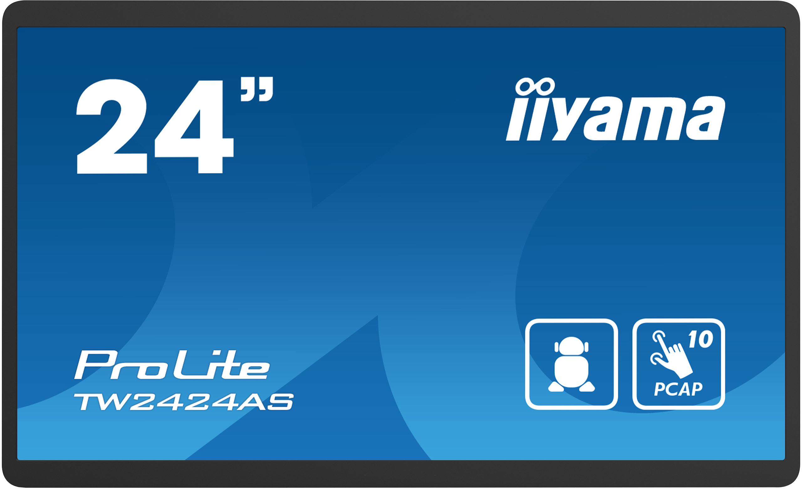 iiyama TW2424AS-B1 Signage-Display Digital Signage Flachbildschirm 60,5 cm (23.8") WLAN 250 cd/m² 4K Ultra HD Schwarz Touchscreen Eingebauter Prozessor Android 24/7