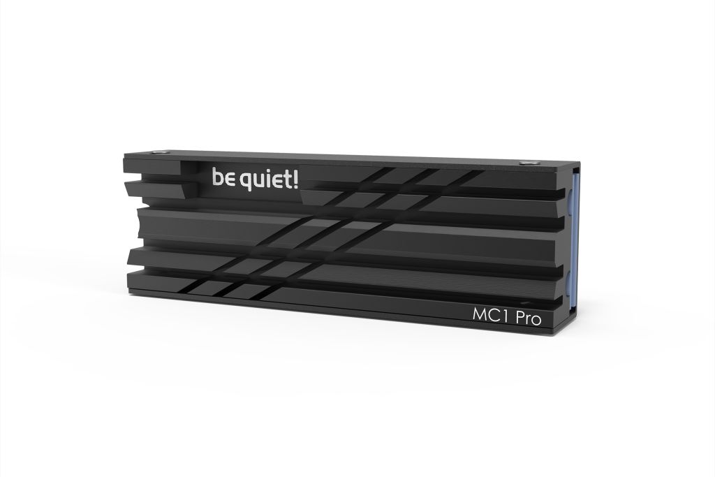 be quiet! MC1 PRO Solid-State-Laufwerk Kühlkörper/Radiator Schwarz 1 Stück(e)