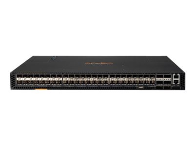 HPE Aruba 8320 48p 1G/10GBASE-T and 6p 40G QSFP+ with X472 5 Fans 2 Power Supply Switch Bundle EU en