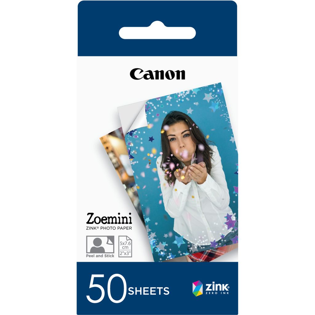 Canon ZINK™ 5 x 7,5 cm Fotopapier mit 50 Blatt
